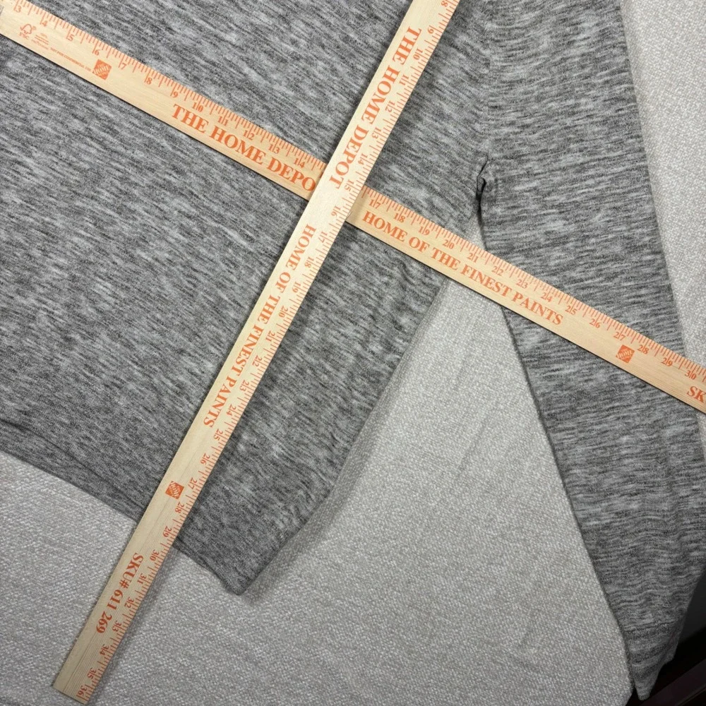 NWT Banana Republic Mens Gray Space Dye Crew Neck Sweater Large Office Casual